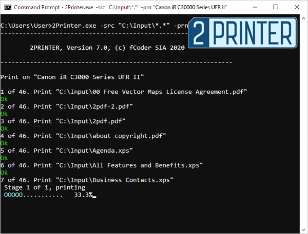 2Printer 7.0 – eine Kommandozeilen-Alternative zu Print Conductor