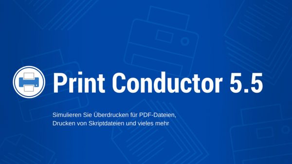 Simulieren Sie Überdrucken für PDF-Dateien, Drucken von Skriptdateien und vieles mehr